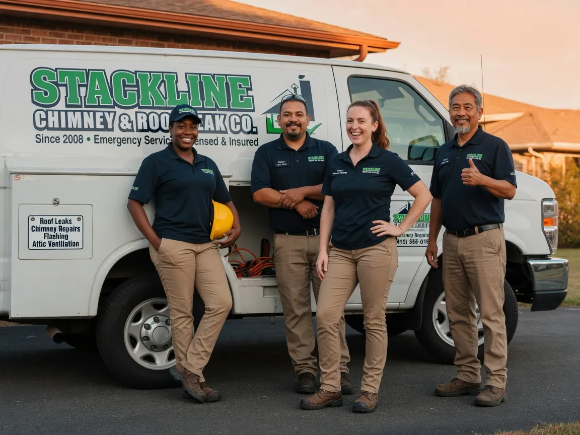 Chimney flashing repair company in Irvine, CA